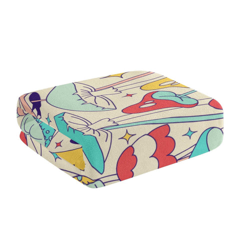 Mr.Shit Mrs Shit - Bath / Beach Towel - Mushrooms 2 All Towels 38 $