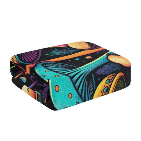 Mr.Shit Mrs Shit - Bath / Beach Towel - Mushrooms All Towels 38 $