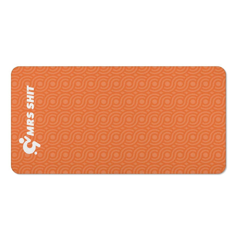 Mr.Shit Mrs Shit - Bath / Beach Towel - Orange Pattern 2 All Towels 38 $