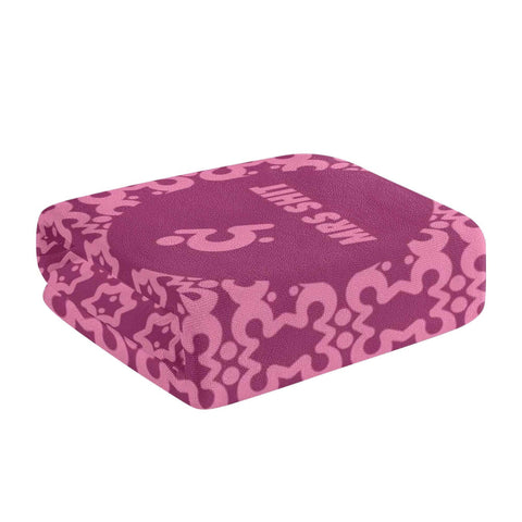 Mr.Shit Mrs Shit - Bath / Beach Towel - Pink All Towels 38 $