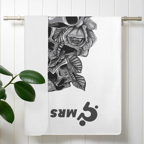 Mr.Shit Mrs Shit - Bath / Beach Towel - Skulls and Roses All Towels 38 $