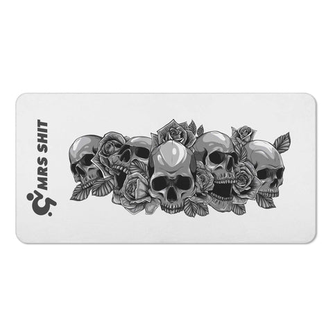Mr.Shit Mrs Shit - Bath / Beach Towel - Skulls and Roses All Towels 38 $