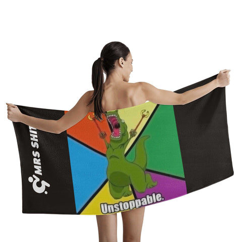Mr.Shit Mrs Shit - Bath / Beach Towel - Unstoppable All Towels 38 $