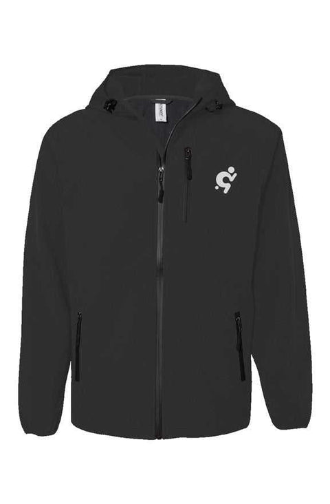 Mr.Shit Poly-Tech Soft Shell Water Proof Jacket - Black Men's Premium Jackets 253 $