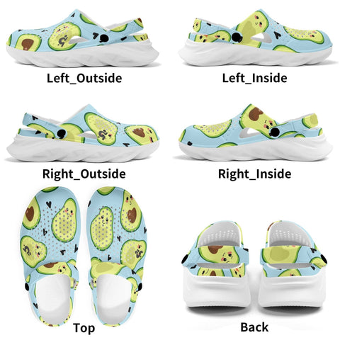 Mr.Shit Womens Clogs - Avocados Shoes & Footwear 41 $