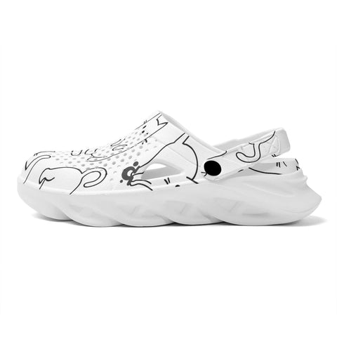 Mr.Shit Womens Clogs - Cats Shoes & Footwear 41 $