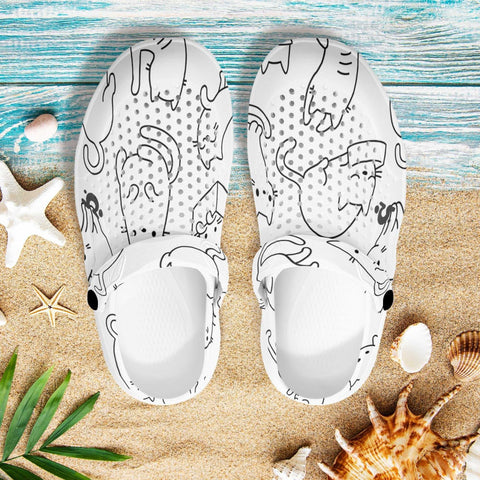 Mr.Shit Womens Clogs - Cats Shoes & Footwear 41 $