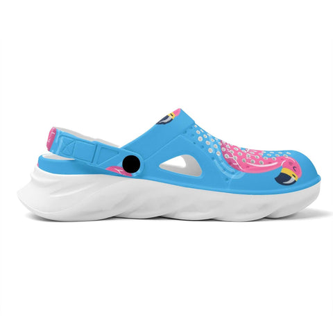 Mr.Shit Womens Clogs - Flamingo Floaty Shoes & Footwear 41 $