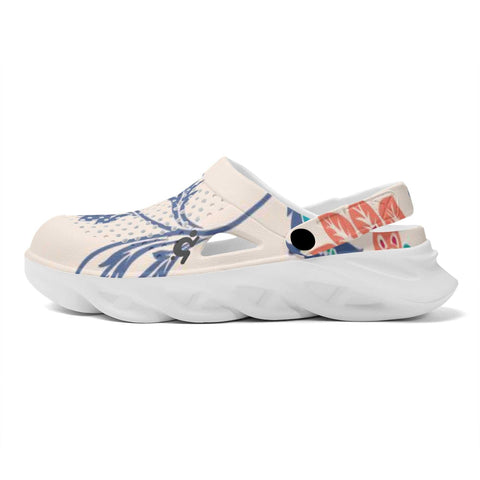 Mr.Shit Womens Clogs - Floral 3 Shoes & Footwear 41 $