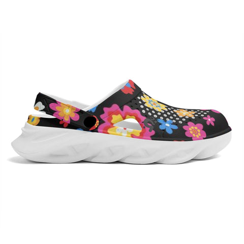 Mr.Shit Womens Clogs - Floral 4 Shoes & Footwear 41 $