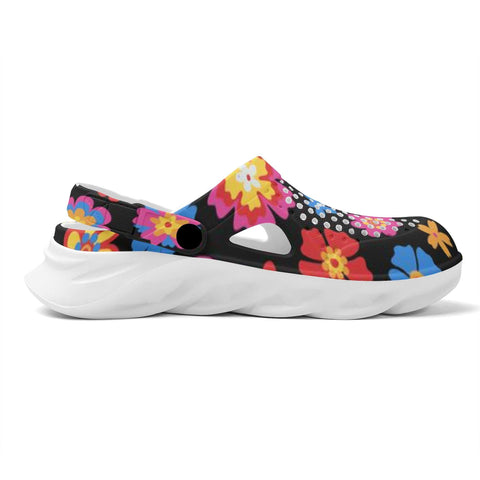 Mr.Shit Womens Clogs - Floral 4 Shoes & Footwear 41 $