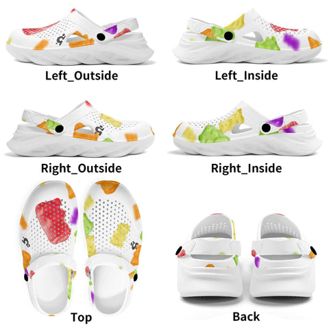 Mr.Shit Womens Clogs - Gummy Bears Shoes & Footwear 41 $