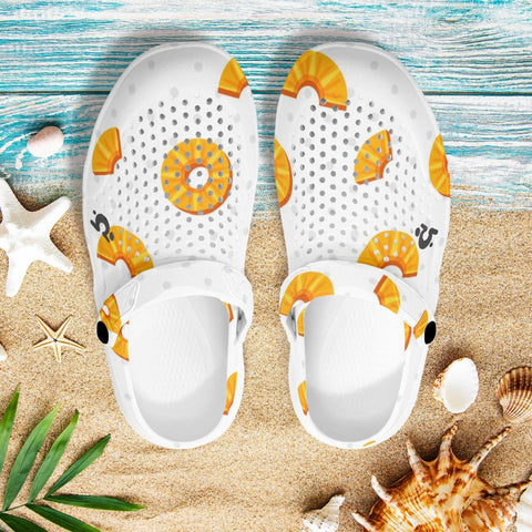 Mr.Shit Womens Clogs - Pineapple Slices Shoes & Footwear 41 $
