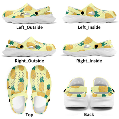 Mr.Shit Womens Clogs - Pineapples Shoes & Footwear 41 $