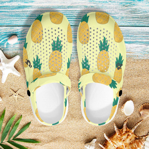Mr.Shit Womens Clogs - Pineapples Shoes & Footwear 41 $