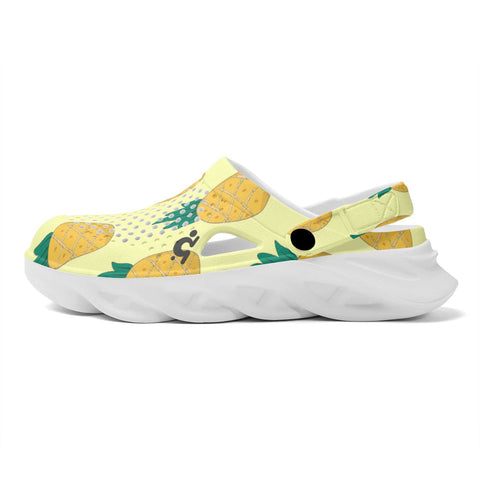 Mr.Shit Womens Clogs - Pineapples Shoes & Footwear 41 $