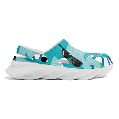 Mr.Shit Womens Clogs - Sharks Shoes & Footwear 41 $