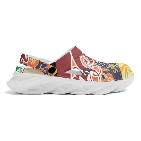 Mr.Shit Womens Clogs - Summer Pattern 1 Shoes & Footwear 41 $
