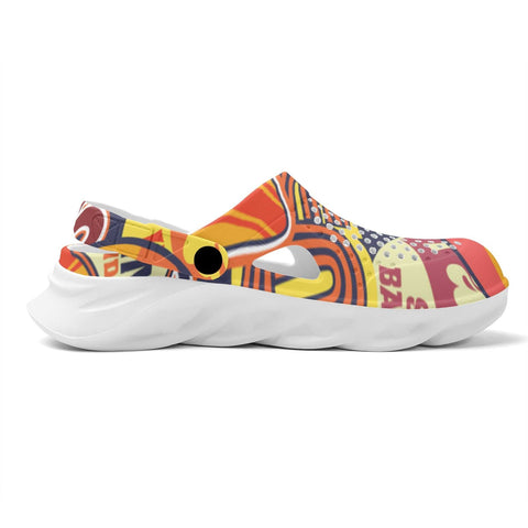 Mr.Shit Womens Clogs - Summer Pattern 1 Shoes & Footwear 41 $