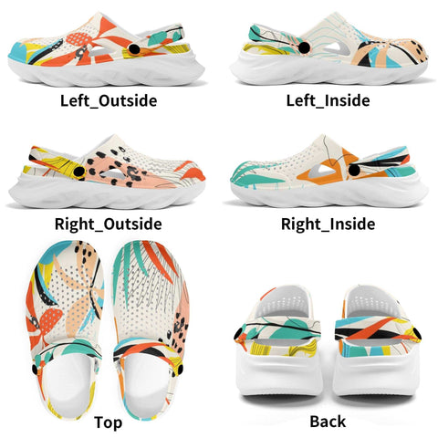 Mr.Shit Womens Clogs - Tropical 2 Shoes & Footwear 41 $