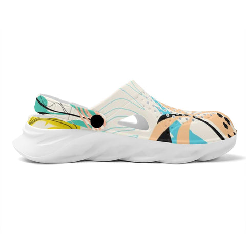 Mr.Shit Womens Clogs - Tropical 2 Shoes & Footwear 41 $