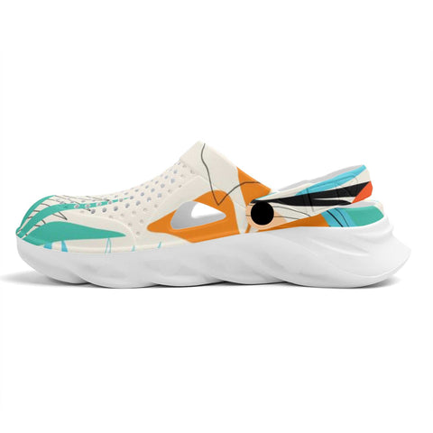 Mr.Shit Womens Clogs - Tropical 2 Shoes & Footwear 41 $