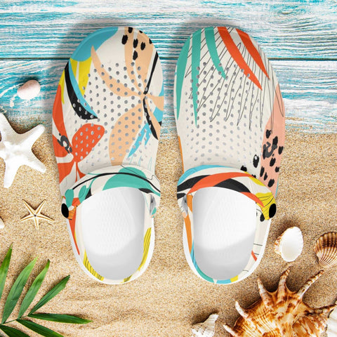 Mr.Shit Womens Clogs - Tropical 2 Shoes & Footwear 41 $