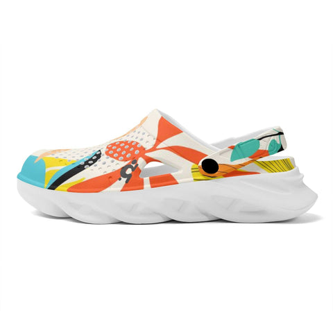 Mr.Shit Womens Clogs - Tropical 2 Shoes & Footwear 41 $