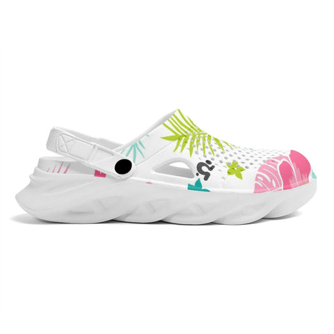 Mr.Shit Womens Clogs - Tropical 3 Shoes & Footwear 41 $