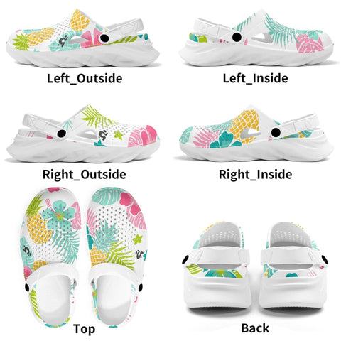 Mr.Shit Womens Clogs - Tropical 3 Shoes & Footwear 41 $