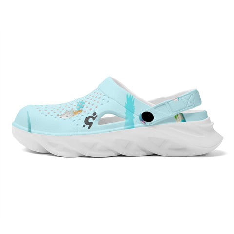 Mr.Shit Womens Clogs - Tropical Shoes & Footwear 41 $