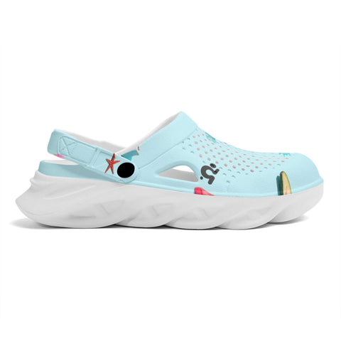 Mr.Shit Womens Clogs - Tropical Shoes & Footwear 41 $