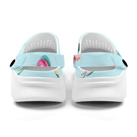 Mr.Shit Womens Clogs - Tropical Shoes & Footwear 41 $