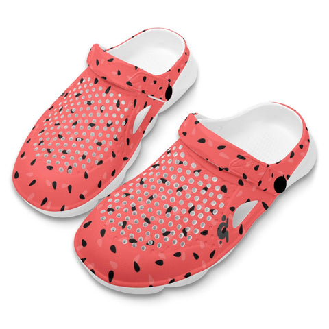 Mr.Shit Womens Clogs - Watermelon Shoes & Footwear 41 $