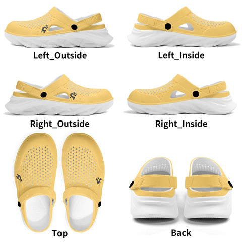Mr.Shit Womens Clogs - Yellow Shoes & Footwear 41 $