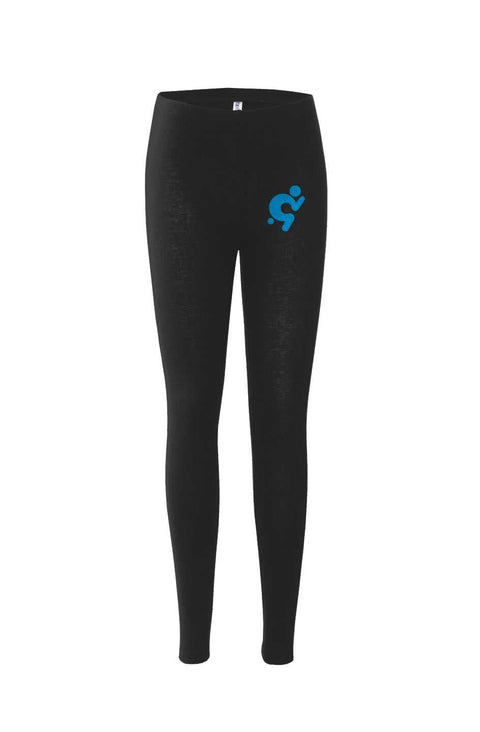 Mr.Shit Womens Leggings - Light Blue Activewear 52 $