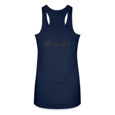Mr.Shit Women’s Performance Racerback Tank Top Women's Tank Tops 55 $