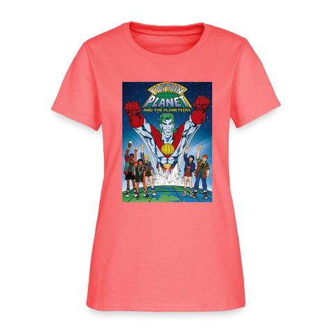 Mr.Shit Women's Premium T-Shirt - Captain Planet Women's T-Shirts 45 $