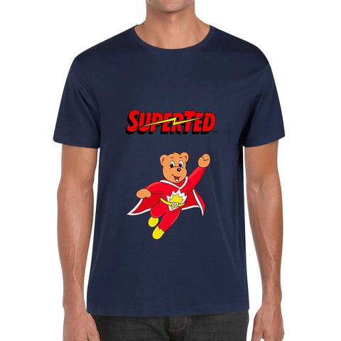 Mr.Shit Mens 100% Cotton - Super Ted Men's T-Shirts 32 $