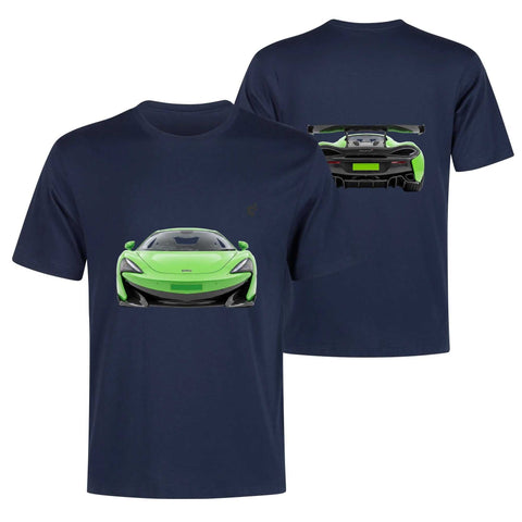 Mr.Shit Mens 100% Cotton - Super Car F/B Men's T-Shirts 32 $