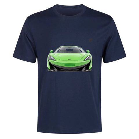 Mr.Shit Mens 100% Cotton - Super Car F/B Men's T-Shirts 32 $