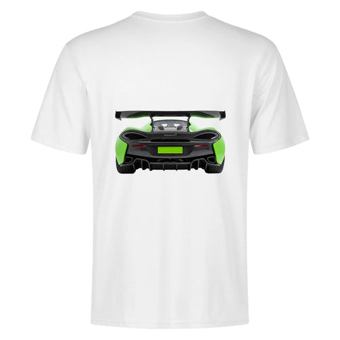 Mr.Shit Mens 100% Cotton - Super Car F/B Men's T-Shirts 32 $