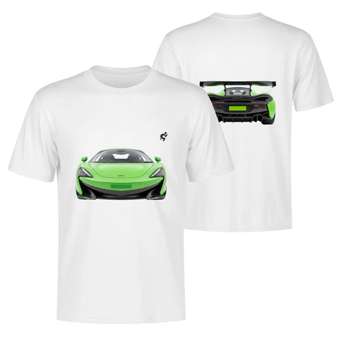 Mr.Shit Mens 100% Cotton - Super Car F/B Men's T-Shirts 32 $