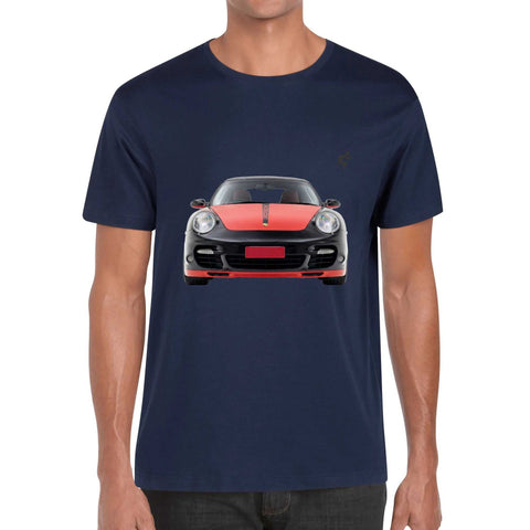 Mr.Shit Mens 100% Cotton - Porsche 911 Turbo Men's T-Shirts 32 $