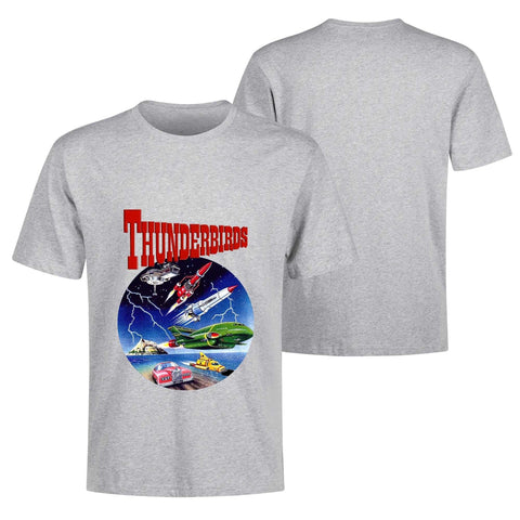 Mr.Shit Mens 100% Cotton - Thunder Birds 2 Men's T-Shirts 32 $