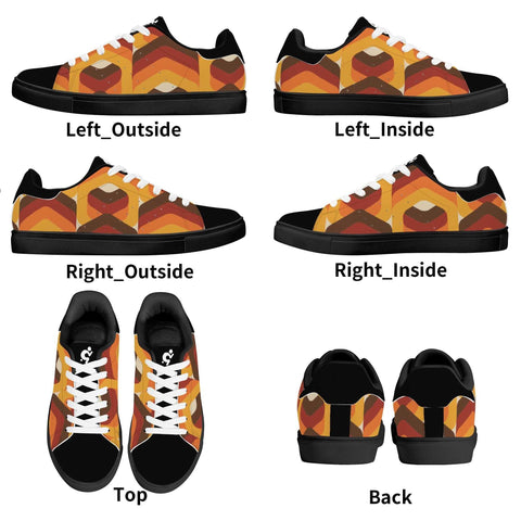 Mr.Shit Leather Skateboard Shoes - Retro Best Selling Products 63 $