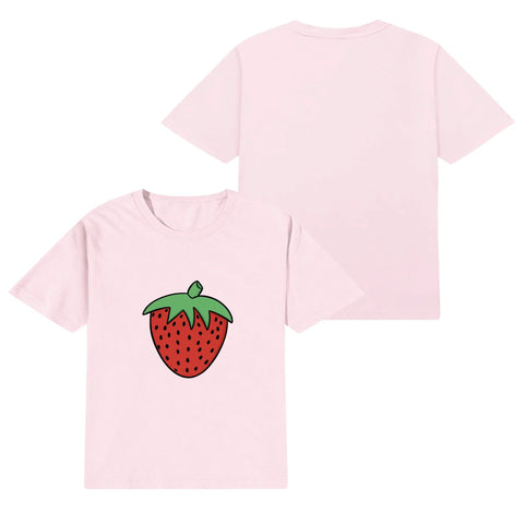 Mr.Shit Kids Cotton T-Shirt - Strawberry Best Selling Products 22 $