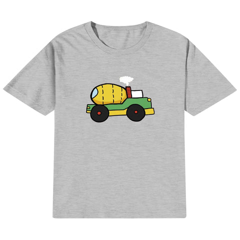 Mr.Shit Kids Cotton T-Shirt - Cement Truck Best Selling Products 22 $