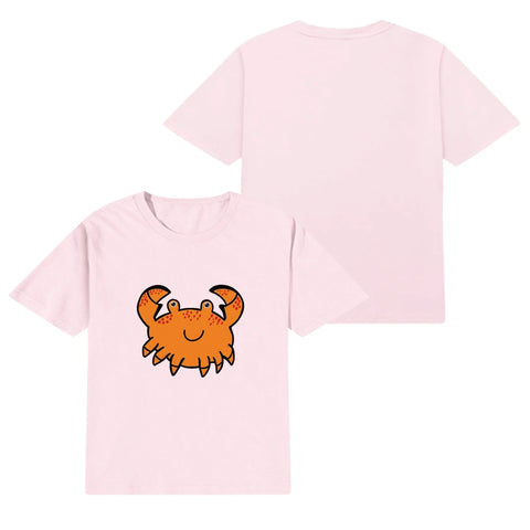 Mr.Shit Kids Cotton T-Shirt - Crab Best Selling Products 22 $