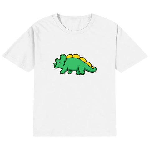 Mr.Shit Kids Cotton T-Shirt - Dinosaur 22 $